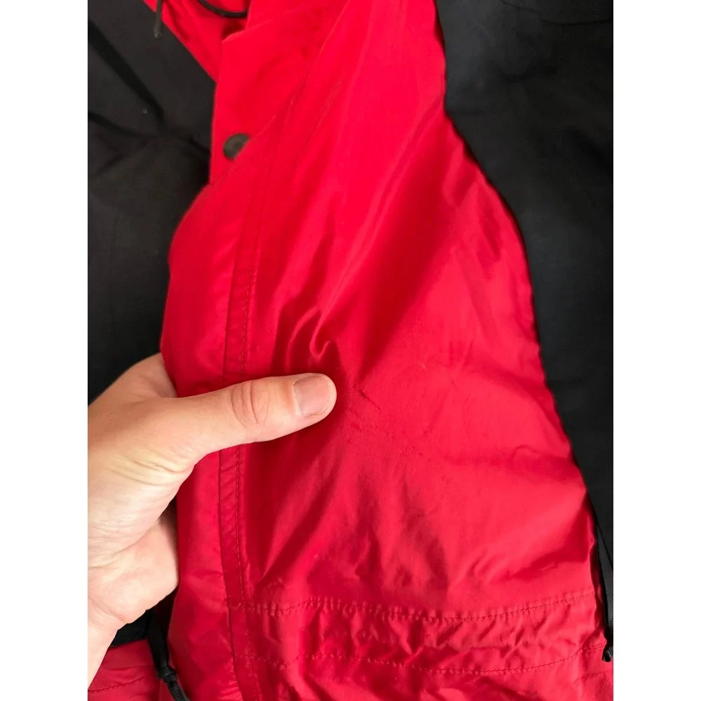 The North Face Mountain Light Gore-Tex Jacket Mens Medium Red Black 80017